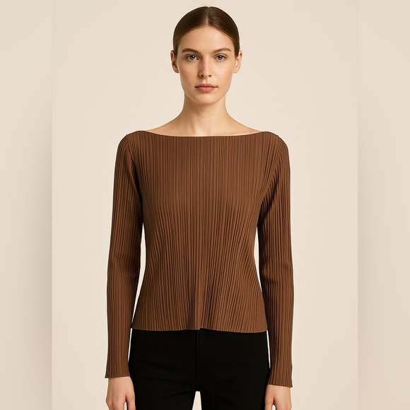 Dynamite Brown Blouse🤎🤎 - Picture 1 of 12